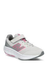 New Balance - New Balance Freshfoam 520 V9 Kids Hook & Loop - Bėgimo-treniruočių bateliai - Pilka