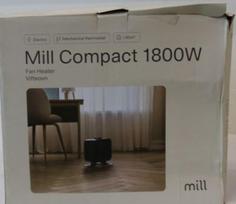 SALE OUT. Mill | Heater | CUS1800MECBA | PTC Fan | 1800 W | Suitable for rooms up to 30 m² | Black | DAMAGED PACKAGING CUS1800MECBASO | 2000001434925