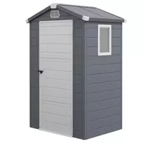 Sodo namelis, 1,1 m², sodo namelis su dvišlaitiu stogu, 133 x 102 x 180/208 cm