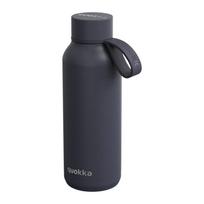 Quokka Solid With Strap nerūdijančiojo plieno termo gertuvė, 510 ml, Slate