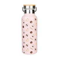 Pusheen Sushi Roll nerūdijančiojo plieno termobutelis su rankena, 500 ml