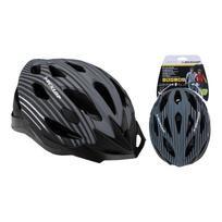 Dunlop reguliuojamas MTB dviračio šalmas, M dydžio, 55–58 cm, pilkas ir juodas