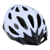 Dunlop reguliuojamas MTB dviračio šalmas, M dydžio, 55–58 cm, baltas ir juodas