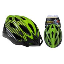 Dunlop reguliuojamas MTB dviračio šalmas, M dydžio, 55–58 cm, žalias ir juodas
