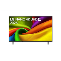 LG NANO 4K AI TV  43NU800B3LC  43  Smart TV  webOS  UHD  Black