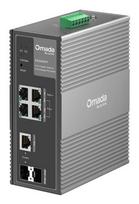 TP-Link Omada IES206GPP pramoninis Easy Managed PoE komutatorius, 6x Gigabit, PoE++ 60W, PoE 120W, IP40, DIN