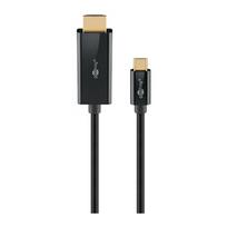Goobay  USB-C to HDMI Cable 4K at 60 Hz, 1 m | 75696 | 75696 | 4040849756962