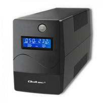 Qoltec Monolith uninterruptible power supply (UPS) Double-Conversion (Online) 0.45 kVA 240 W 2 AC outlet