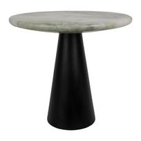 Iš marmuro apvalios formos šoninis stalas ø 40 cm Force – Leitmotiv