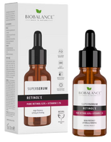 Serums BIOBALANCE ar Retinolu un E vitamīnu Super 30 ml