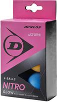 DUNLOP NITRO GLOW 3*** Stalo teniso kamuoliukai, 6 vnt.