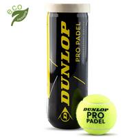 DUNLOP PRO Padel Padel teniso kamuoliukai, 3 vnt.