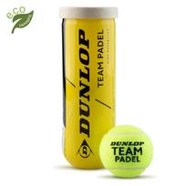 DUNLOP TEAM Padel teniso kamuoliukai, 3 vnt.