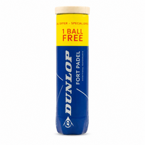 DUNLOP FORT PADEL 3+ Padel teniso kamuoliukai, 1 vnt.