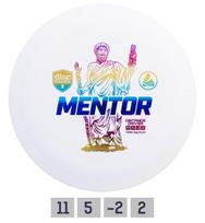 DISCMANIA MENTOR Distance Driver White Diskgolfo diskas