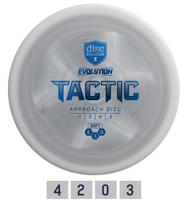 DISCMANIA SOFT EXO TACTIC Evolution Midrange Driver Gray Diskgolfo diskas