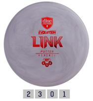 DISCMANIA SOFT EXO LINK Evolution Putter Gray Diskgolfo diskas