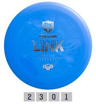 DISCMANIA SOFT EXO LINK Evolution Putter Blue Diskgolfo diskas