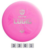 DISCMANIA SOFT EXO LOGIC Evolution Putter Pink Diskgolfo diskas