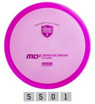 DISCMANIA C-LINE MD3 Pink Diskgolfo diskas