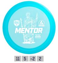 DISCMANIA MENTOR Distance Driver Light Blue Diskgolfo diskas