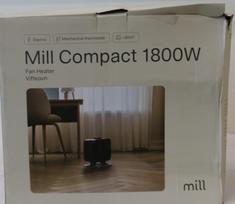 SALE OUT. Mill | Heater | CUS1800MECBA | PTC Fan | 1800 W | Suitable for rooms up to 30 m² | Black | DAMAGED PACKAGING