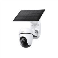 TP-LINK TC90 KIT | Solar-Powered Pan/Tilt Security Camera Kit | 3 MP | 4mm/F1.6 | MicroSD Card Up to 512GB