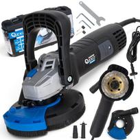 Geko G80284 betono šlifuoklis, 1400W, 125mm, 2800–10000 aps./min, M14, 230V/50Hz, 3m, dulkių gaubtas