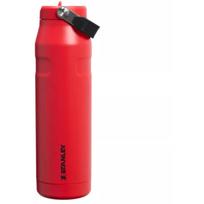 Stanley The IceFlow Bottle Flip Straw 2.0, 1,06L, tamsiai raudona, 28121110271, vakuuminė izoliacija, be BPA, 15h šalta