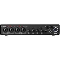 Yamaha URX44C VHX7580 garso sąsaja, 4xXLR, 8x6,35mm išėjimai, 2x6,35mm ausinės, USB 3.0, 32 bit, 192kHz, DC 12V