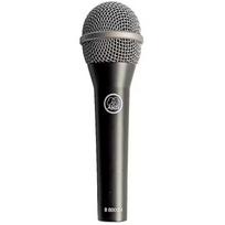 AKG D8000M dinaminis vokalinis mikrofonas, 140 dB, 70-20000 Hz, hiperkardioidinis, mini XLR, laidinis, grafitas/sidabras