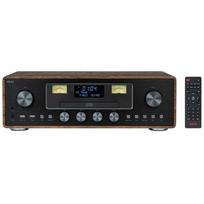 AKAI AM-100 RHAPSODY stereo sistema, 30W RMS, Bluetooth 5.0, DAB+/FM, CD/USB, AUX, 3.5mm ausinės, matricos ekranas