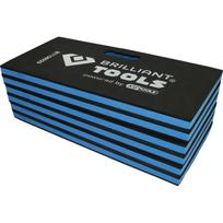 KSTOOLS BT156920 Sulankstomas mechaniko apsauginis kilimėlis, 1200x400x23mm, 1000g, atsparus drėgmei, 3 sluoksniai