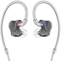 KZ ZSN PRO ausinės, 24 Ω, 7-40000 Hz, 112 dB, 1.25 m laidas, nuimamas laidas, 3.5 mm, grafitas