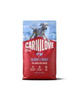 CARNILOVE Active Dog Salmon & Turkey 4 kg Junior Large Breeds – lašiša ir kalakutiena, skirta augantiems didelių veislių šunims