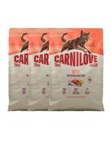 CARNILOVE True Fresh Cat Beef Sterilised 3x2 kg jautiena, sterilizuotiems katėms