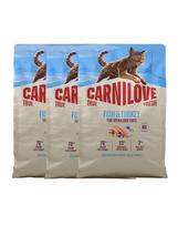 CARNILOVE True Fresh Cat Fish and Turkey Sterilised 3x2 kg žuvis ir kalakutas, sterilizuotiems katėms