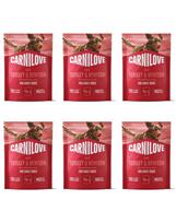 CARNILOVE Dog Pouch Turkey and Venision 6x300g šlapias maistas su kalakutiena ir elniena suaugusiems šunims