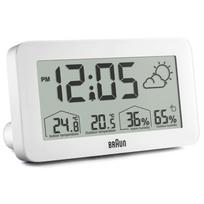 Braun BC 13 W DCF skaitmeninė meteorologinė stotelė, balta