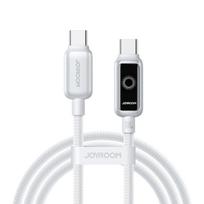 Joyroom Laidas S-A55 StarFlight 100W USB-C - USB-C 1.2m baltas