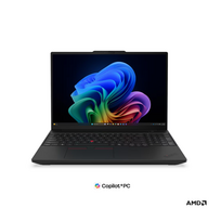 Lenovo ThinkPad T16 G5 AMD | Black | 16 " | IPS | 1920 x 1200 pixels | WUXGA | Anti-glare | AMD Ryzen AI 5 PRO | 440 | 16GB | SODIMM DDR5 | Solid-state drive capacity 512GB | AMD Radeon 840M Graphics | Windows 11 Pro | 802.11be | Bluetooth version 5.4