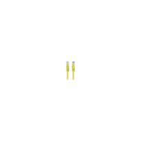 LANBERG Patchcord Cat.6 UTP 0.25m yellow 10-pack