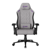 LORGAR CHA41, Ergonomic Gaming Chair Advanced, premium anti-stain fabric, Grey