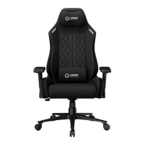 LORGAR CHA41, Ergonomic Gaming Chair Advanced, premium anti-stain fabric, Black/white