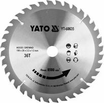 Pjovimo diskas Yato YT-60635, 190 mm x 20 mm