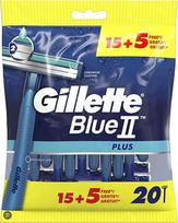 Skustuvas, vienkartinis Gillette Blue II Plus, 20 vnt