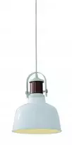Pakabinamas šviestuvas Lubų šviestuvas NOOR,6934,AC220-240V,50/60Hz,1*E27, IP20, skersmuo 22 CM, viengubas, balta