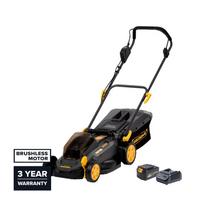 Akumuliatorinė vejapjovė Grunder SF8A111J-W 18 V 33 cm 4 Ah