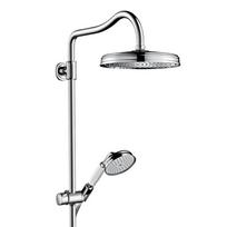 Dušas sistēma Axor Montreux Showerpipe ar termostatu un dušas komplektu, hroms 16572000