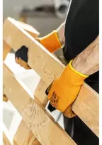 Orange Oranžinis LYCK insulated latex coated pirštinės oranžinis 11